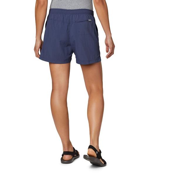 Columbia Sandy River Shorts Blue For Women's NZ49736 New Zealand